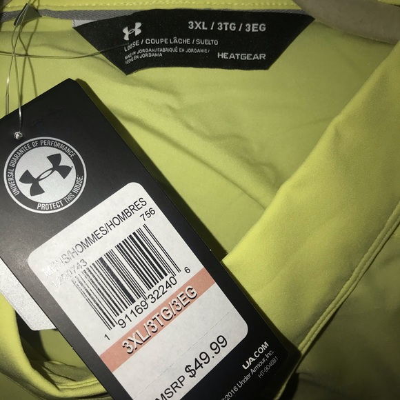 Under Armour button down shorts sleeve L & 3XL - Picture 5 of 8